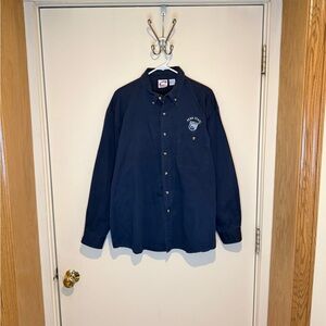 Vintage Penn State Nittany Lions Button Up Long Sleeve Shirt Cadre Athletic Sz L